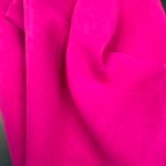 ArtyClick Warm Magenta Plane Chiffon Fabric