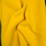 Yellow Orange Plane Chiffon Fabric
