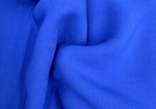 Royal Blue Plane Chiffon Fabric