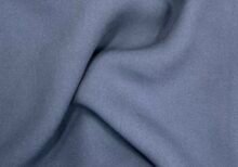 Blue Grey Plane Chiffon Fabric