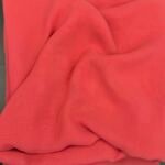 Pale Red Plane Chiffon Fabric