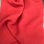 Light Red Plane Chiffon Fabric